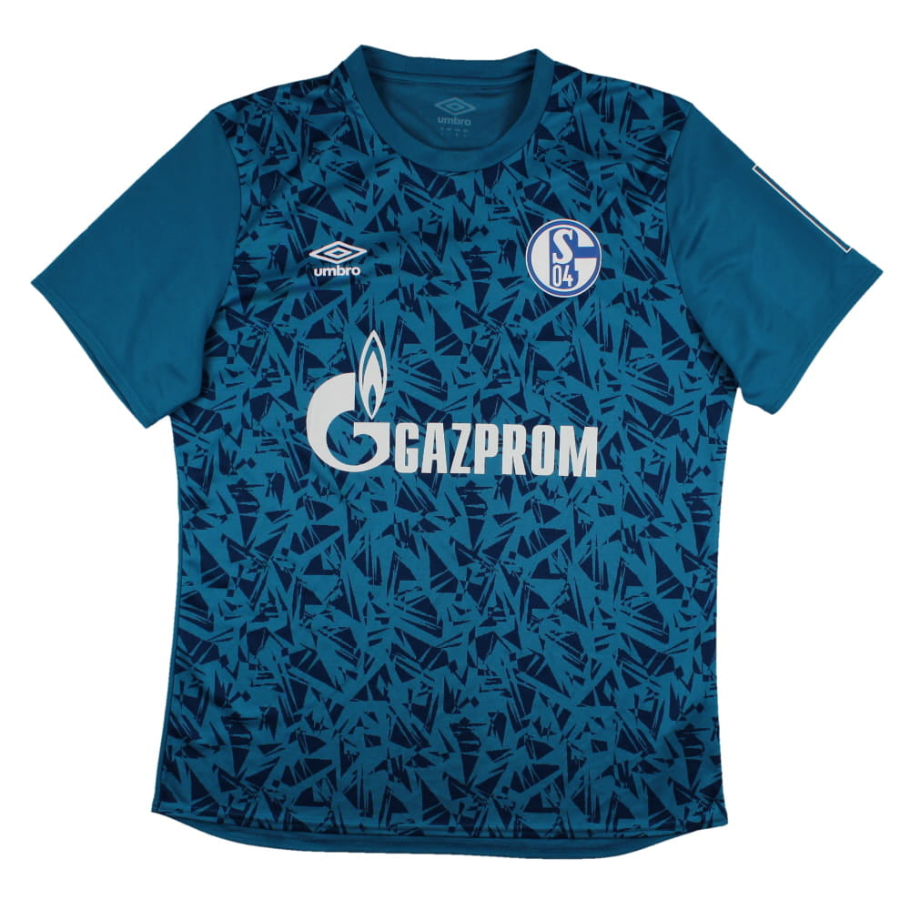 Schalke 2020-21 Umbro Pre-Match Training Shirt (L) (Excellent)_0