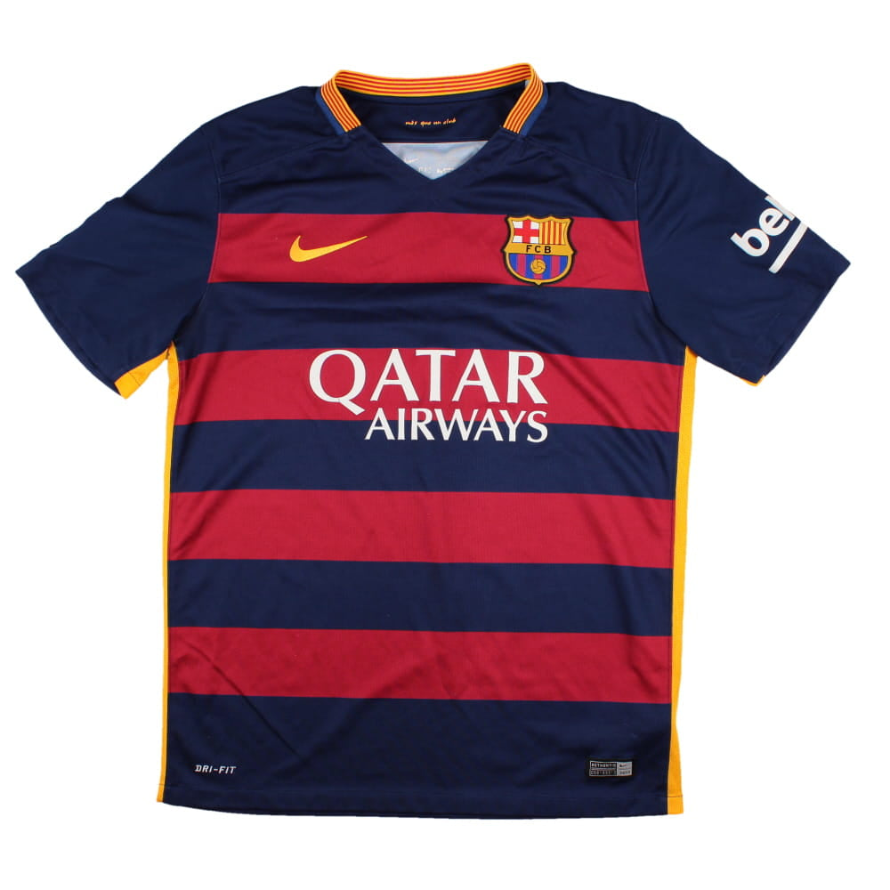 Barcelona 2015-16 Home Shirt (2XL) (Mint)_0