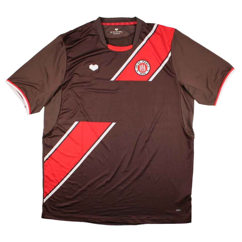 St. Pauli 2013-14 Home Shirt (Sponsorless) (XXL) (Mint)_0