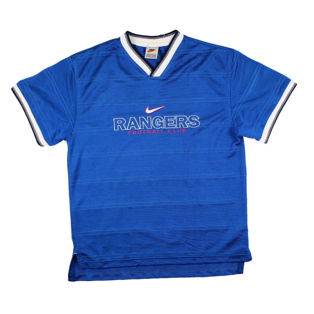 Rangers 1997-99 Nike Training Shirt (M) (Very Good)_0