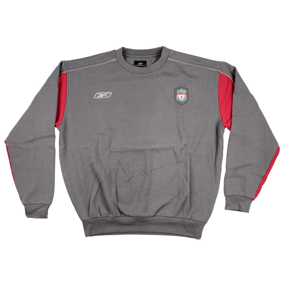 Liverpool 2004-05 Long Sleeve Reebok Sweatshirt (S) (Excellent)_0