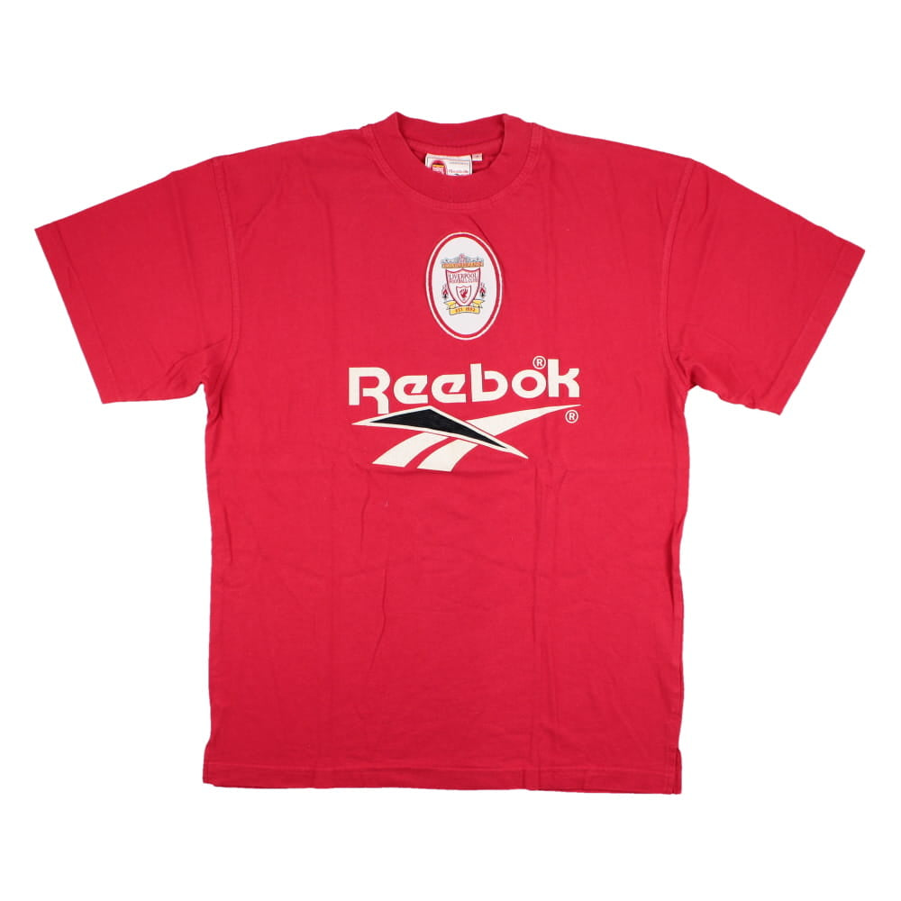 Liverpool 1996-98 Reebok T Shirt (M) (Very Good)_0