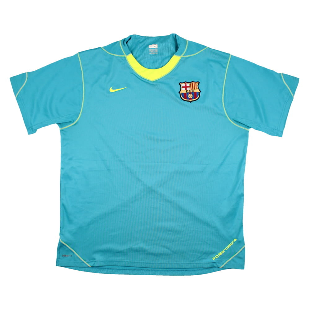 Barcelona 2007-08 Nike Training Shirt (XL) (Excellent)_0