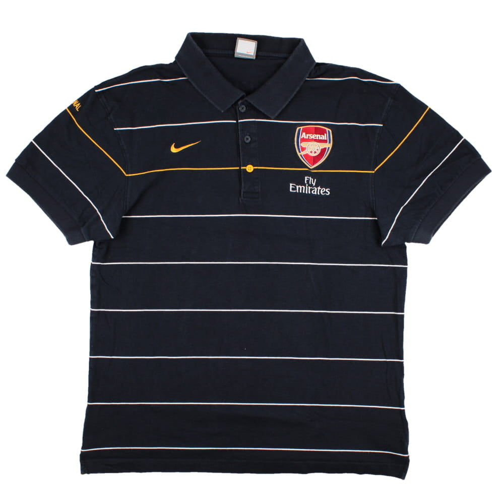 Arsenal 2008-09 Nike Polo Shirt (XL) (Very Good)_0