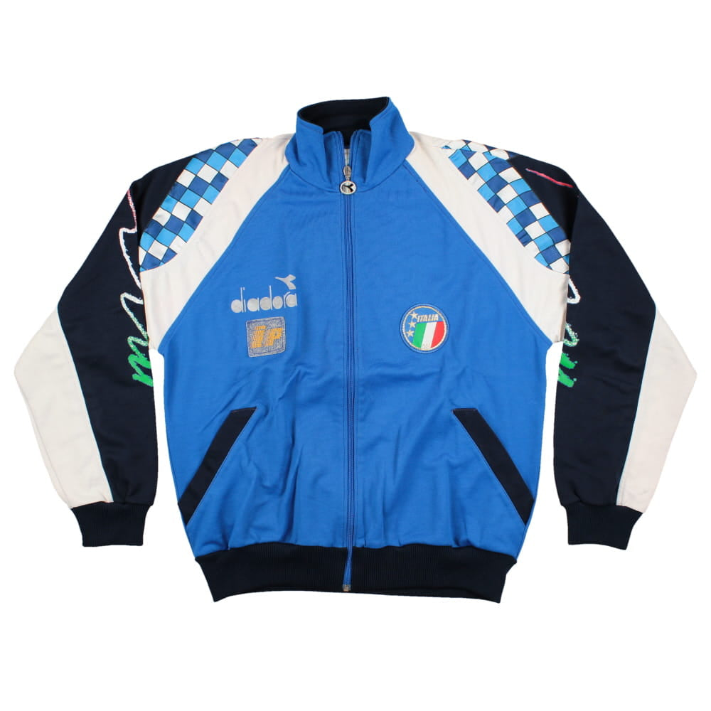 Italy 1990 World Cup Diadora Jacket (L) (Very Good)_0