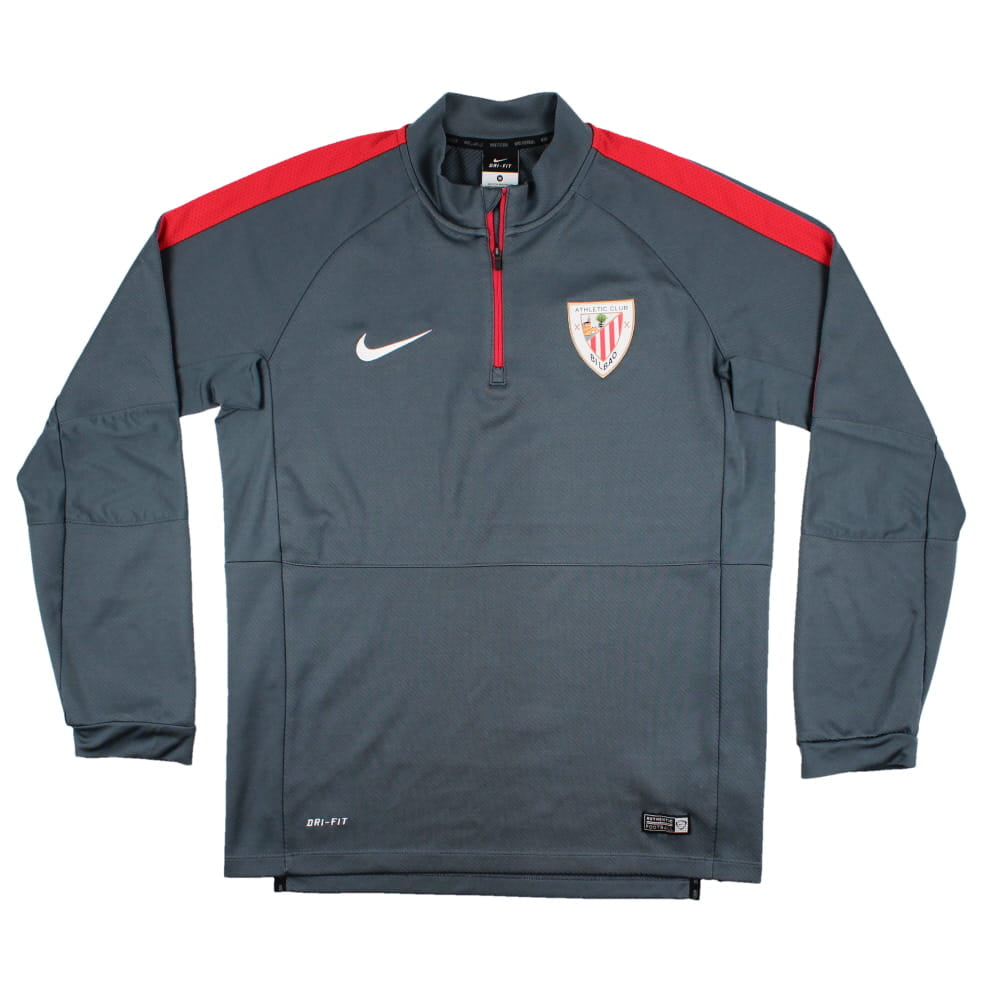 Athletic Bilbao 2015-16 Nike Tracksuit Top (M) (Excellent)_0