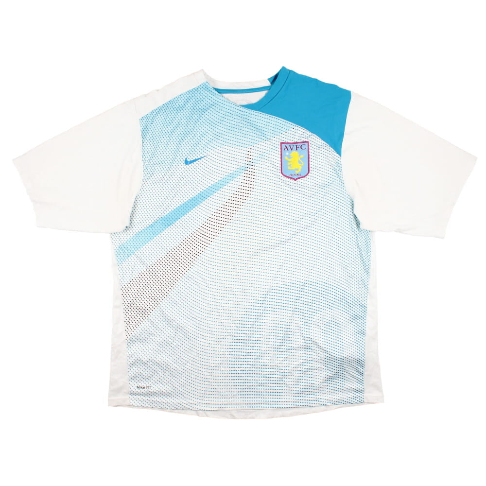 Aston Villa 2007-08 Nike Training Shirt (L) (Very Good)_0