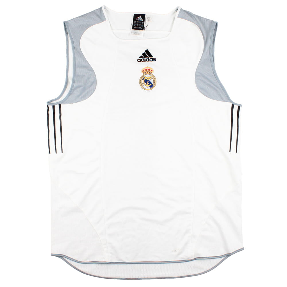 Real Madrid 2004-05 Adidas Training Vest (XL) (Very Good)_0