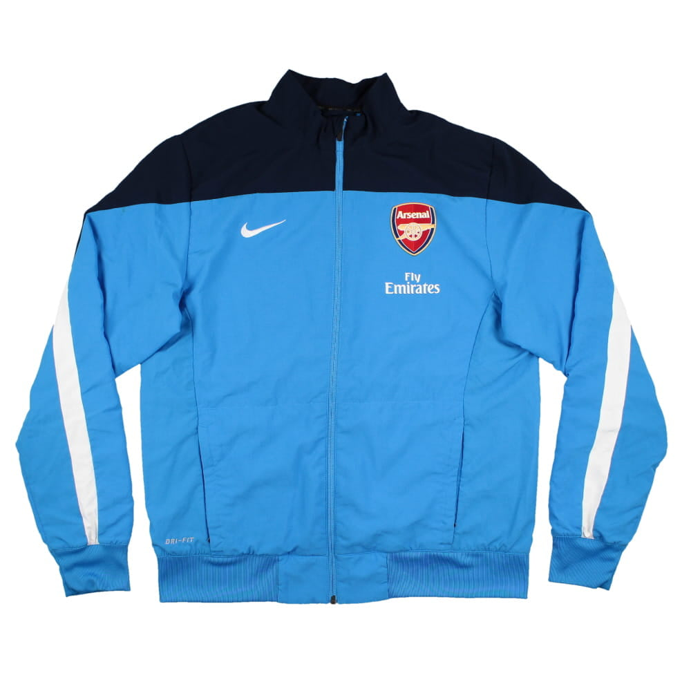 Arsenal 2010-11 Nike Tracksuit Jacket (M) (Excellent)_0