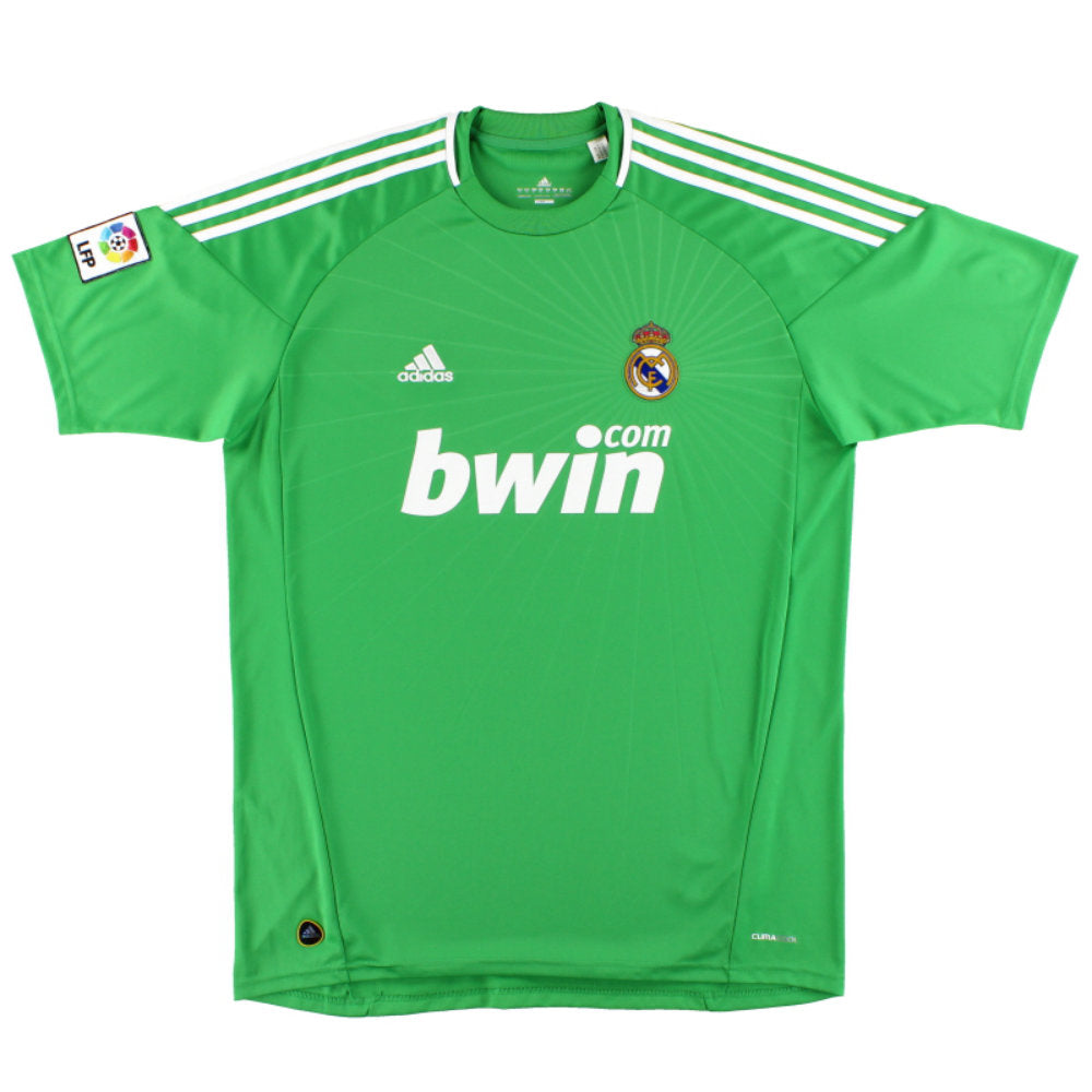 Real Madrid 2010-11 Goalkeeper Home Shirt (11-12y) (Very Good)_0