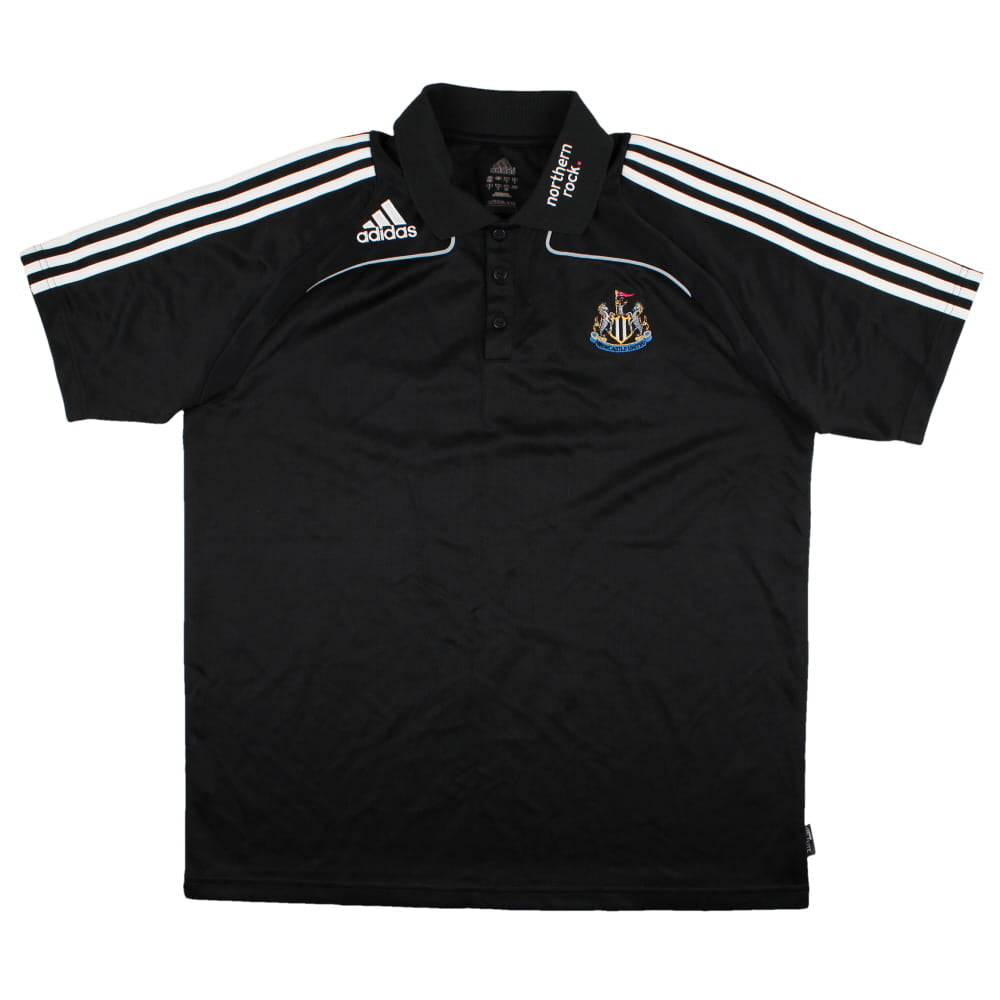 Newcastle United 2007-09 Adidas Polo Shirt (XL) (Excellent)_0