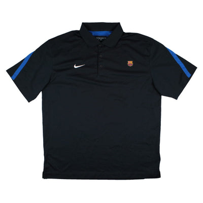 Barcelona 2000-01 Nike Polo Shirt (L) (Mint)_0
