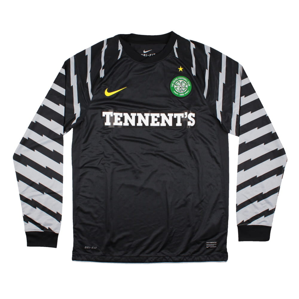 Celtic 2010-11 Goalkeeper Long Sleeve Shirt (M) (Mint)_0