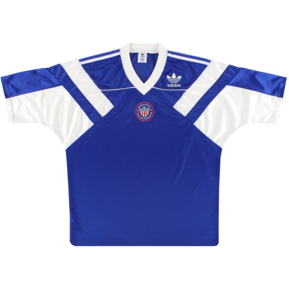USA 1990-92 Away Shirt (L) (Excellent)_0