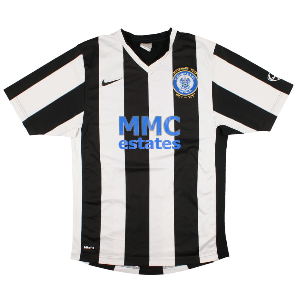 Rochdale AFC 2007-08 Home Shirt (S) (Good)_0