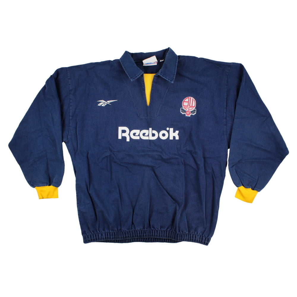 Bolton Wandereres 1993-95 Reebok Training Jacket (L) (Very Good)_0