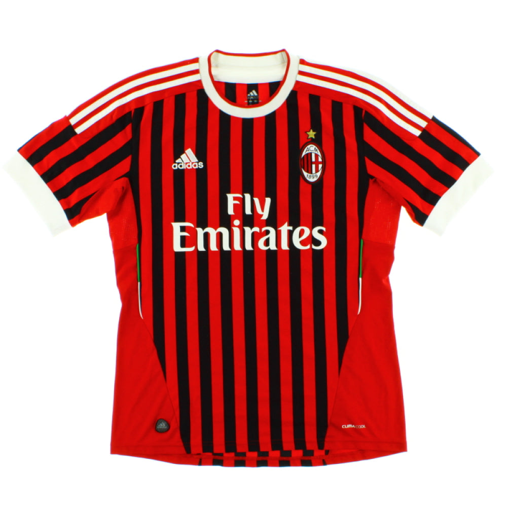 AC Milan 2011-12 Home Shirt (XSB) Pato #7 (Excellent)_1