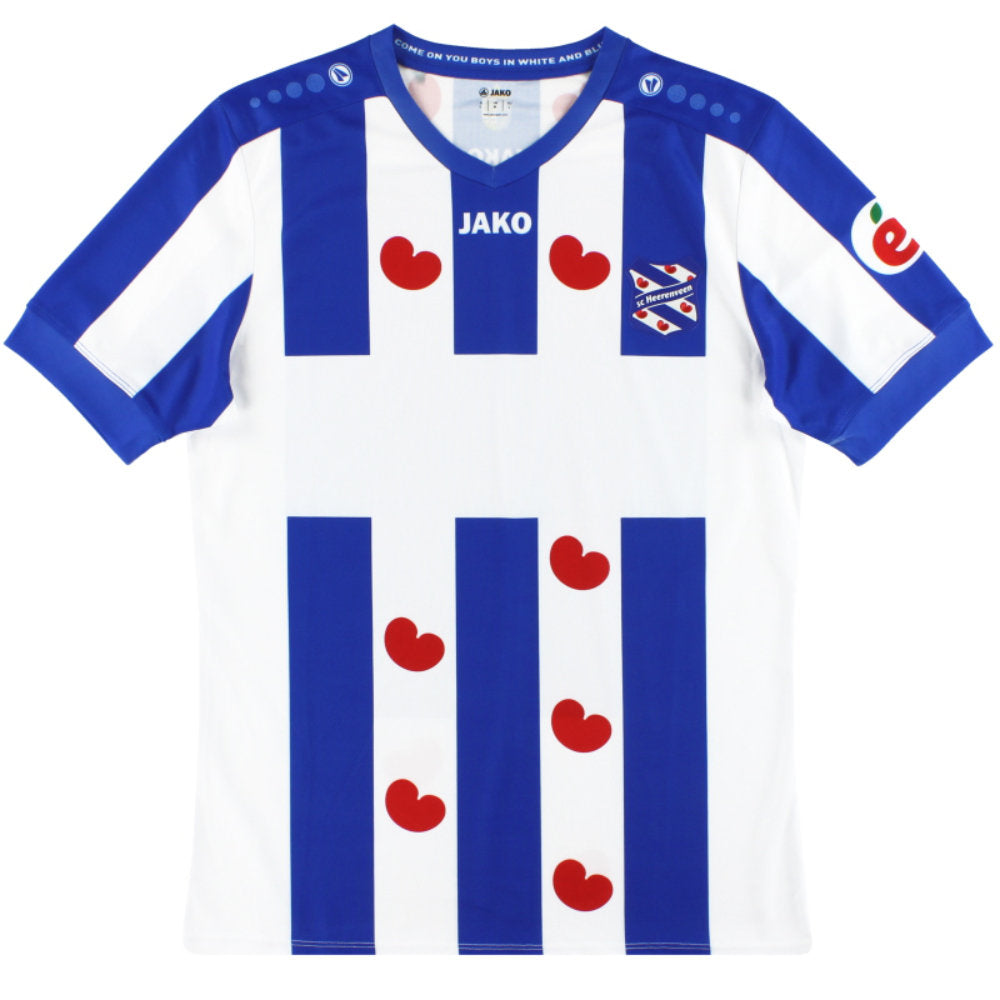 Heerenveen 2019-20 Home Shirt (Sponsorless) (XXL) (Excellent)_0
