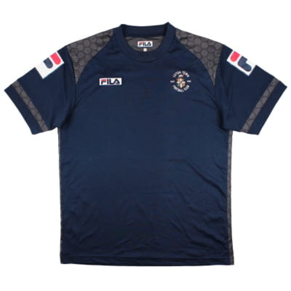 Luton Town 2012-2014 Fila Training Shirt (L) (Excellent)_0