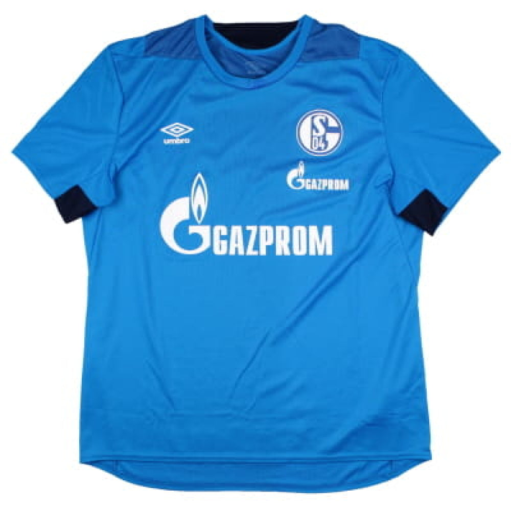 Schalke 2018-19 Umbro Training Shirt (XL) (Excellent)_0