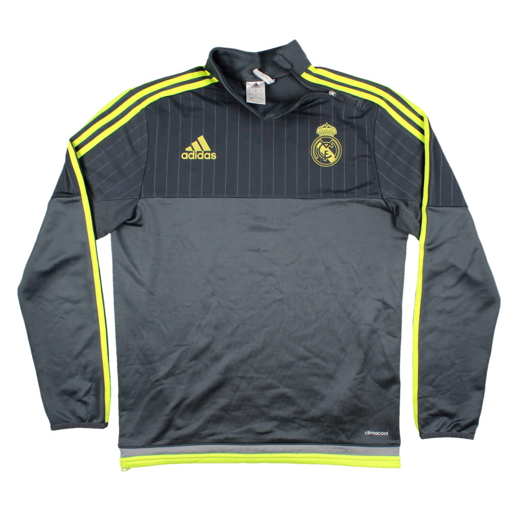 Real Madrid 2015-16 Adidas Long Sleeve Training Top (S) (Good)_0