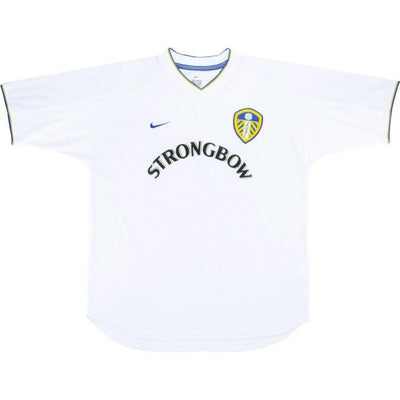 Leeds United 2001-02 Home Shirt (M) (Good)_0
