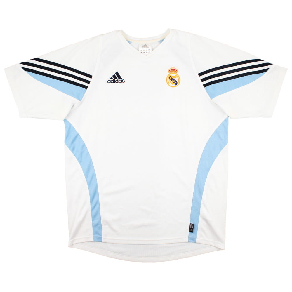 Real Madrid 2003-04 Adidas Training Shirt (L) (Excellent)_0