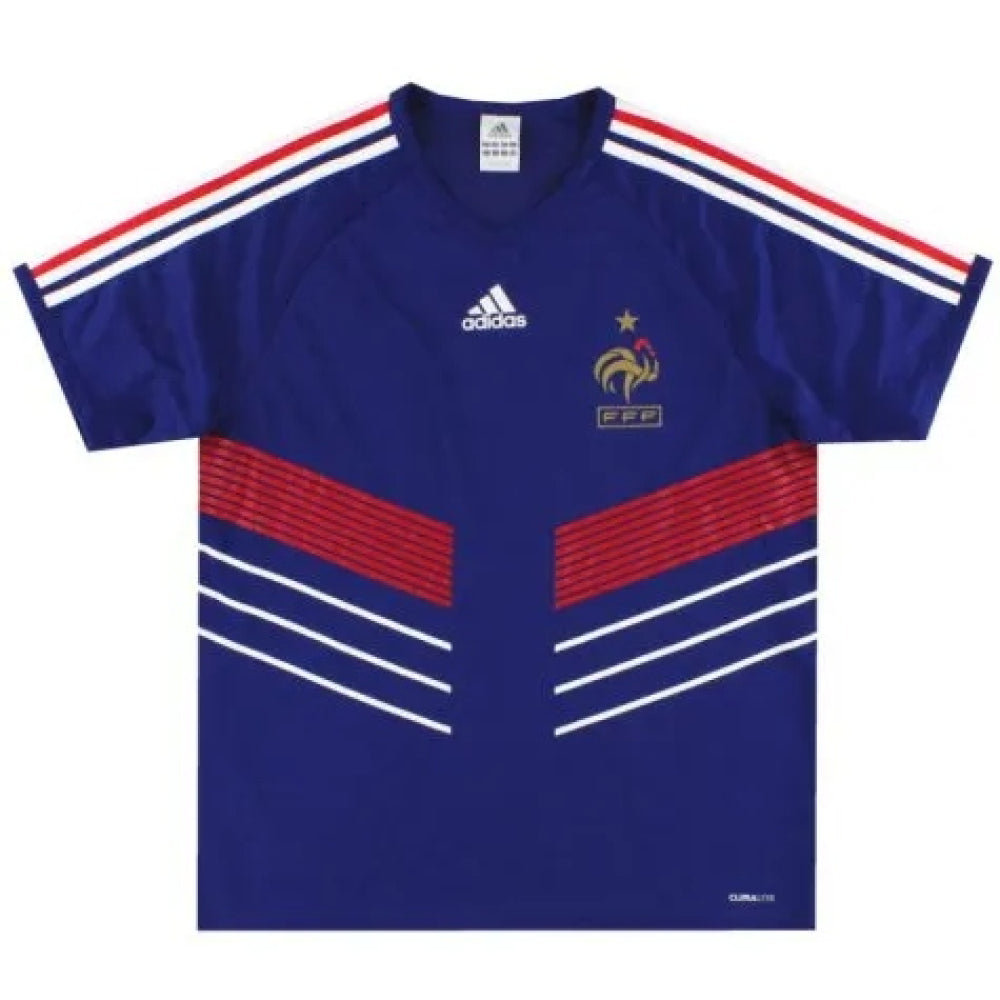 France 2010-11 Home Shirt (Basic) (L) (Mint)_0