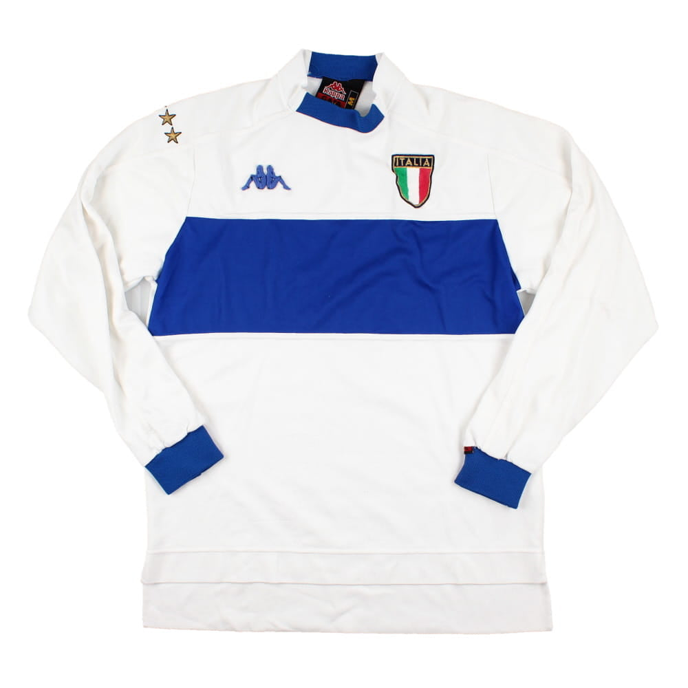 Italy 1999-2000 Away Long Sleeve Shirt (M) (Good)_0