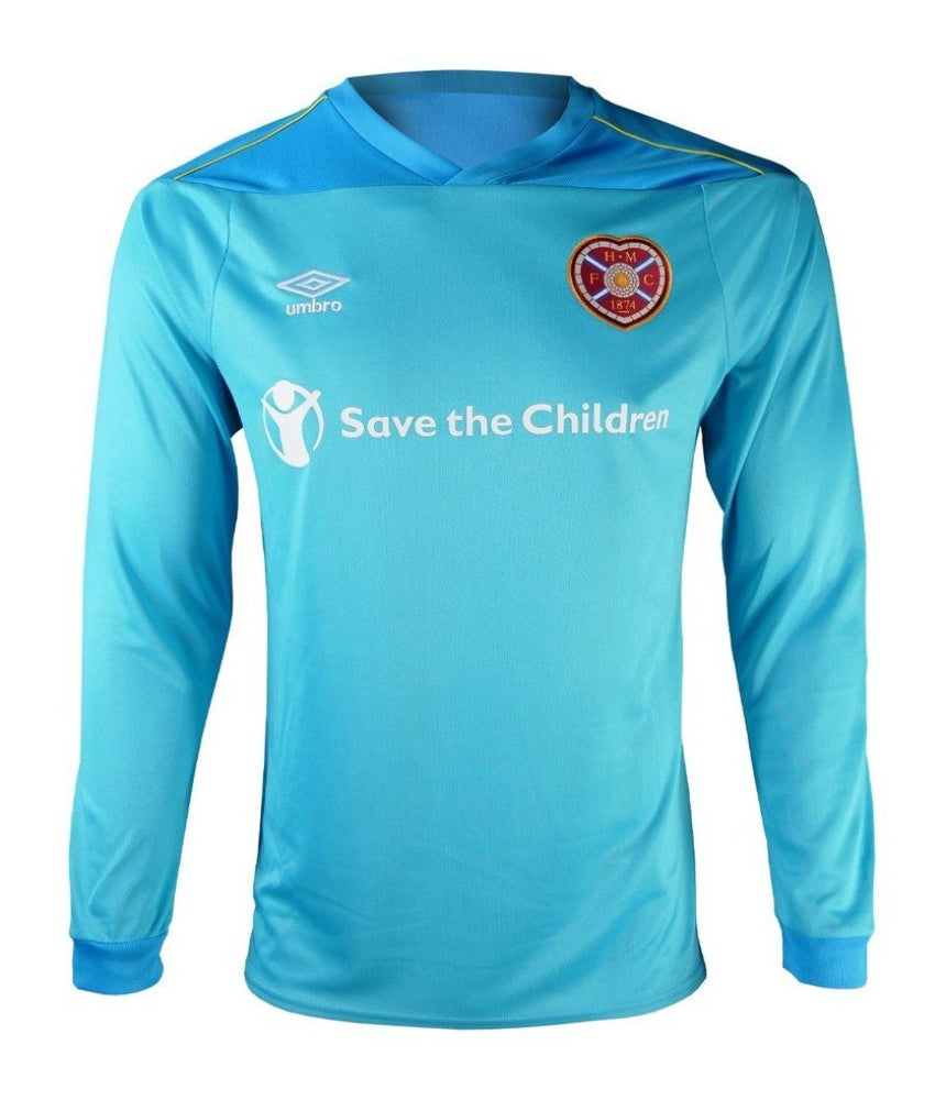 Hearts 2020-21 GK Home Long Sleeve Shirt (L) (Excellent)_0