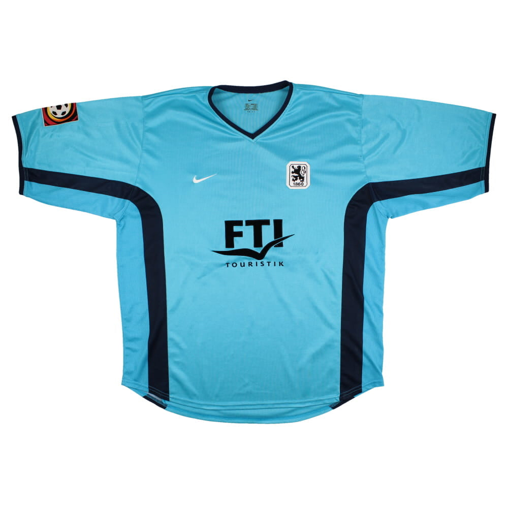 1860 Munich 2001-02 Home Shirt (L) (Bierofka #28) (Very Good)_1