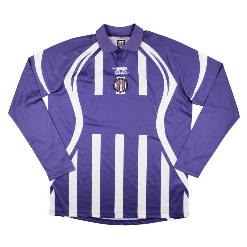 Toulouse 2010-11 Home Long Sleeve Shirt (Sponsorless) (XL) (Excellent)_0