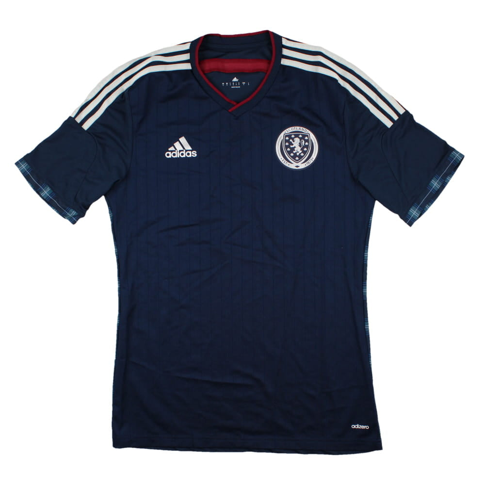 Scotland 2014-15 Player Issue Home Shirt (M) (Excellent)_0