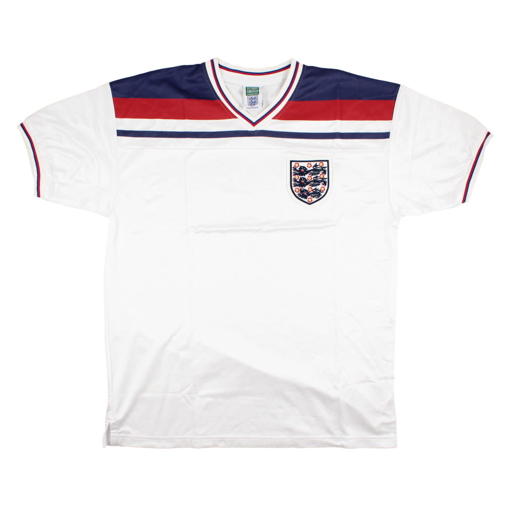 England 1980-82 Score Draw Replica Home Shirt (XL) (Excellent)_0