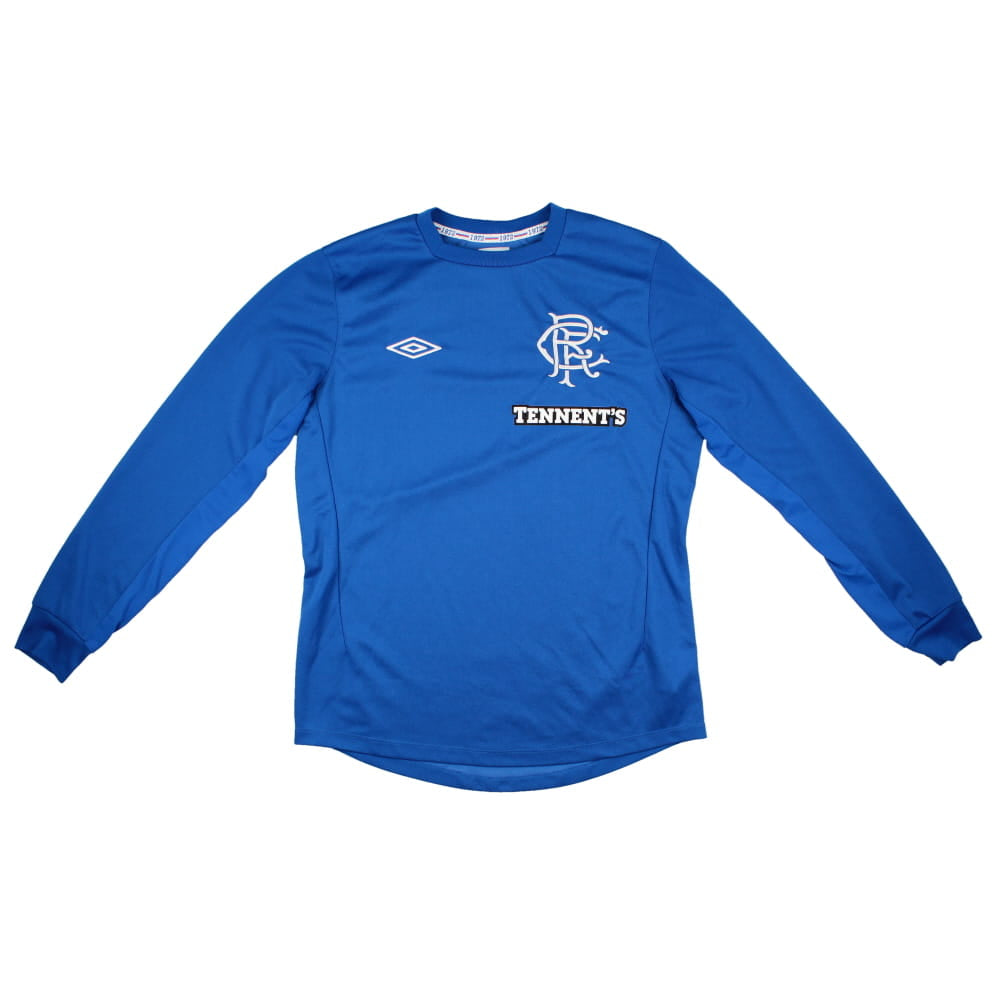 Rangers 2012-13 Long Sleeve Home Shirt (S) (Excellent)_0