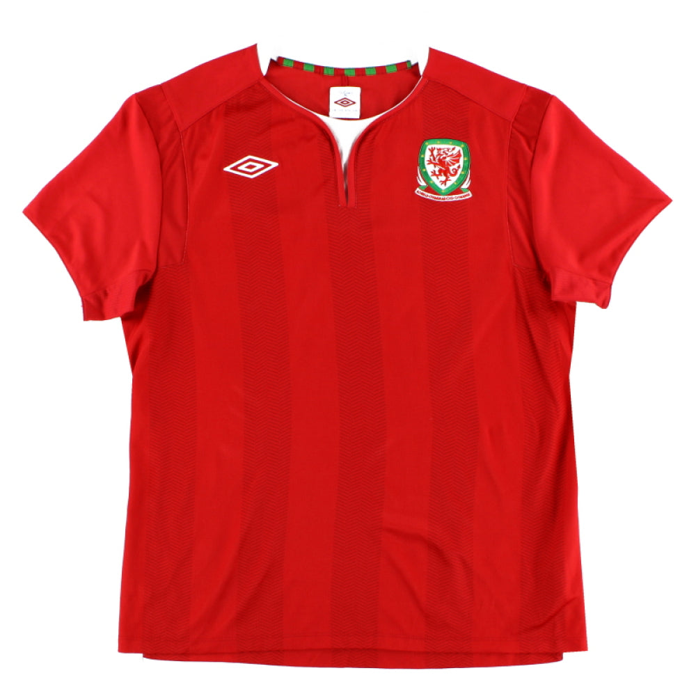Wales 2011-12 Home Shirt (XL) (Very Good)_0