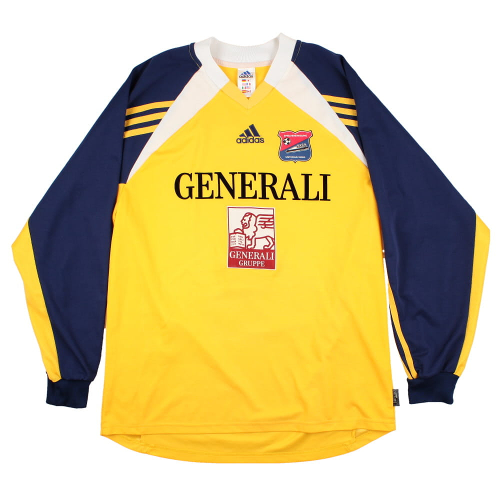 Unterhaching 1999-2000 GK Home Long Sleeve Shirt (#7) (L) (Excellent)_1
