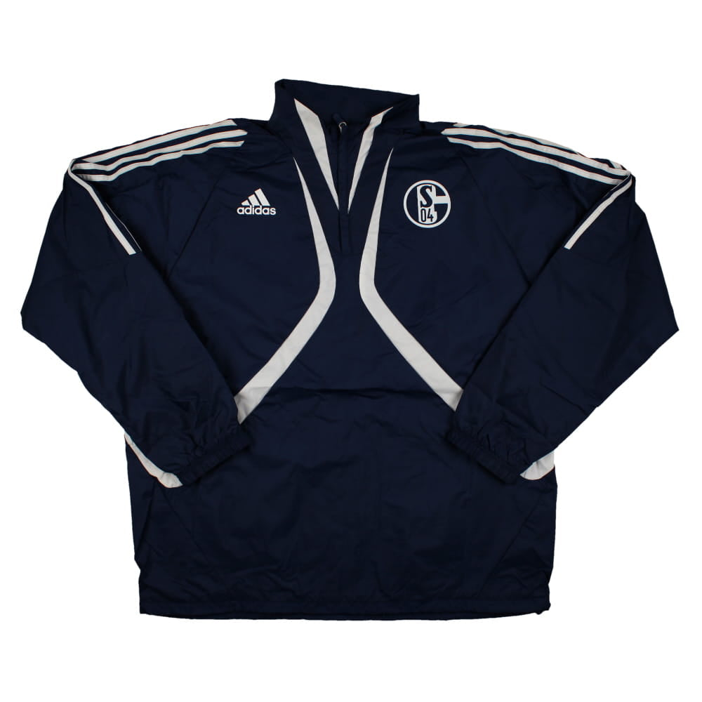 Schalke 2009-10 Adidas Training Jacket (XL) (Excellent)_0