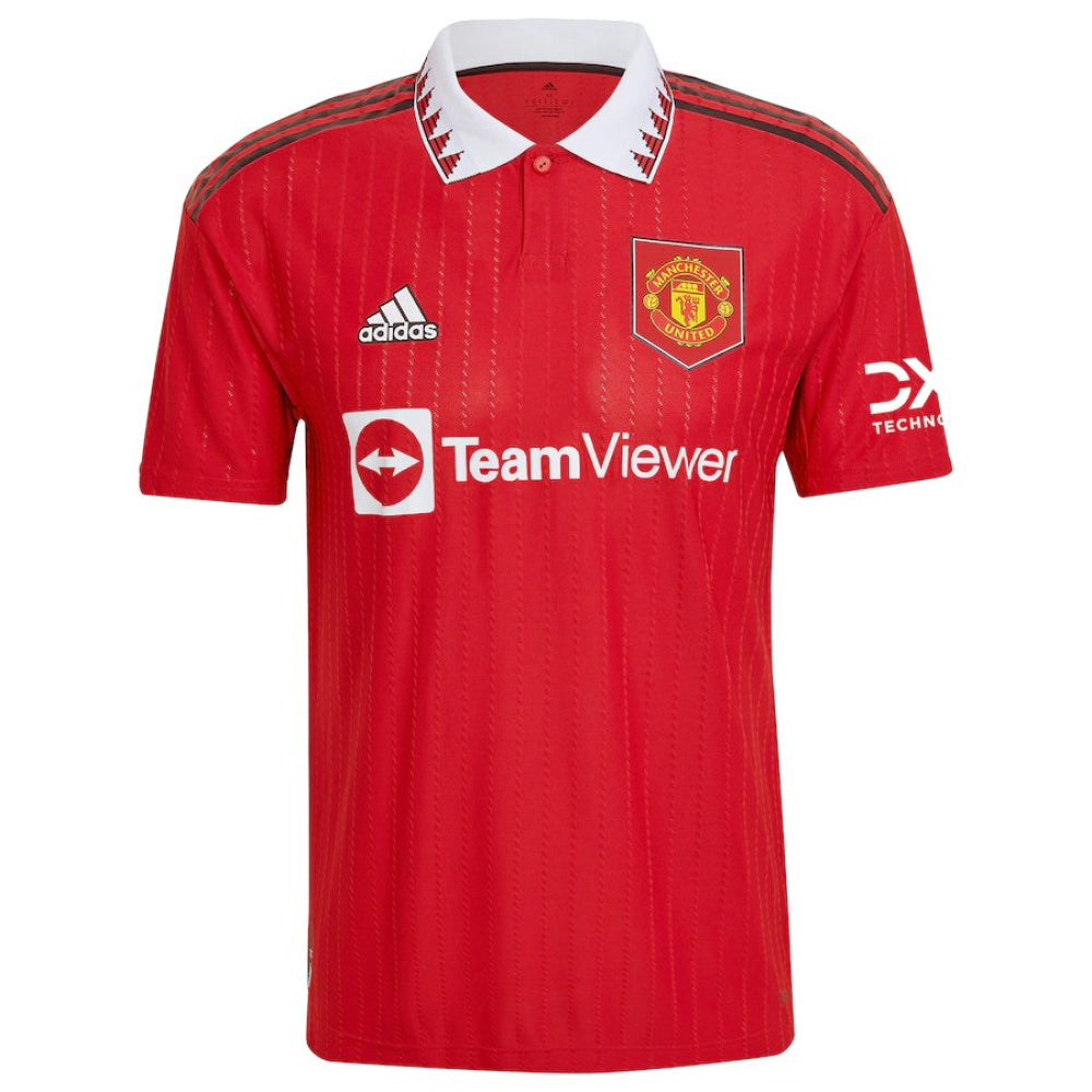Manchester United 2022-23 Home Shirt (XL) B. Fernandes #8 (Excellent)_1