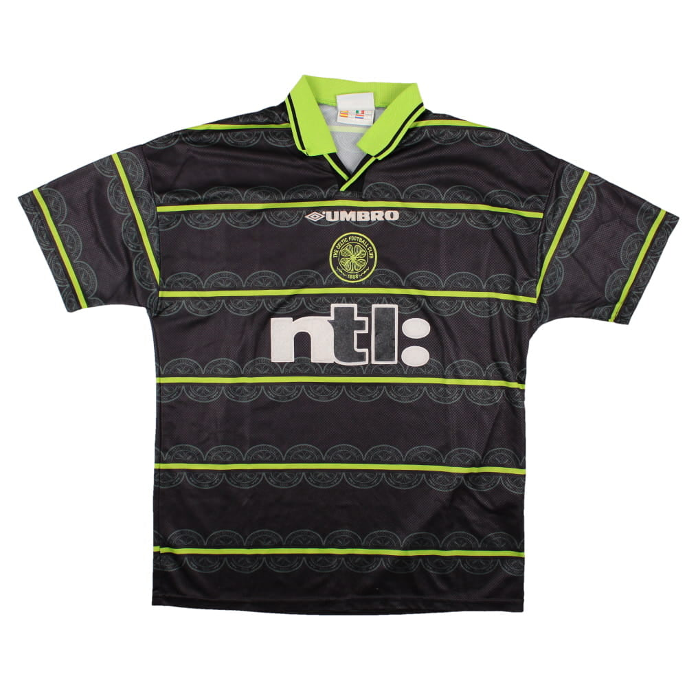 Celtic 1999-2000 Away Shirt (L) (Excellent)_0