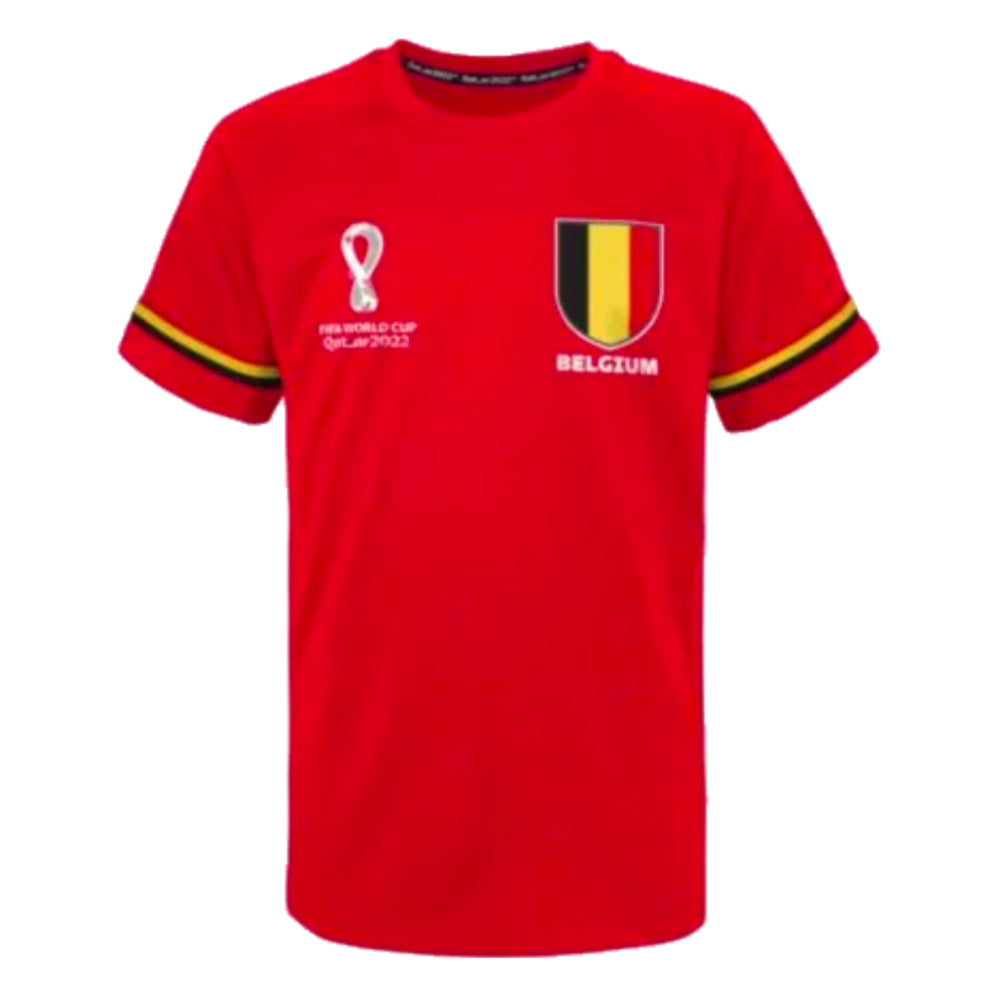 Belgium 2022-2023 World Cup Tee (7-8y) (BNWT)_0