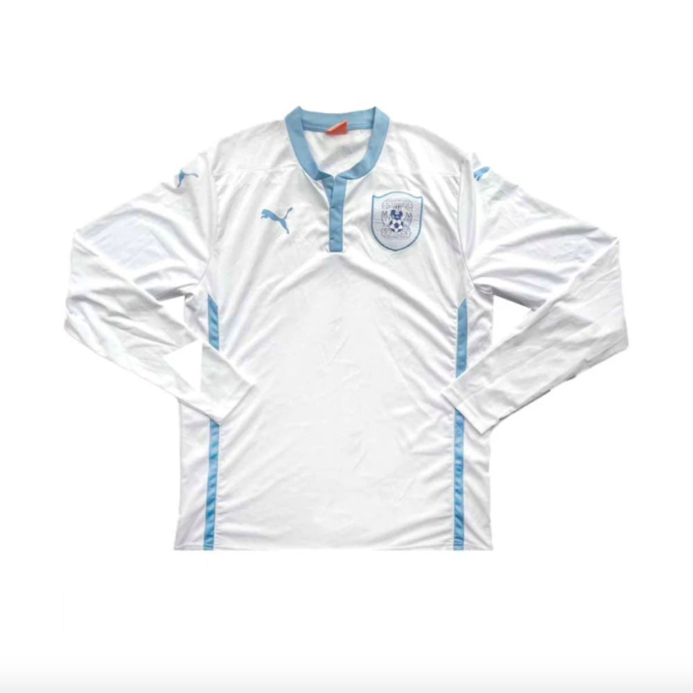 Coventry 2014-15 Long Sleeve Away Shirt (Sponsorless) (L) (Very Good)_0