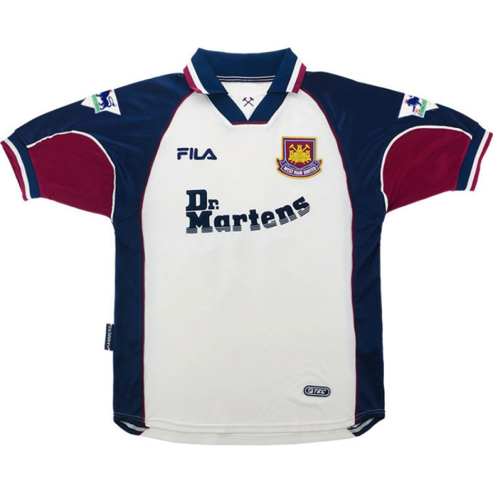 West Ham 1999-00 Away Shirt (XL) (Fair)_0