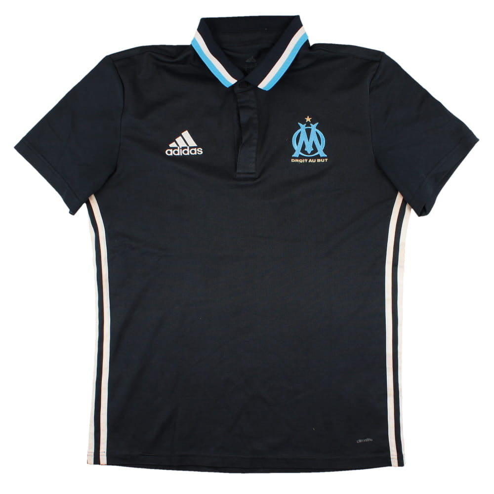 Marseille 2016-17 Adidas Polo Shirt (M) (Good)_0