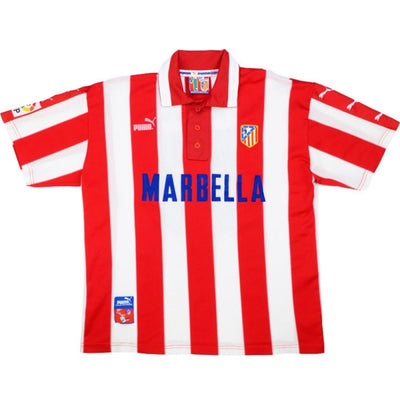 Atletico Madrid 1997-1998 Home Shirt (M) (Excellent)_0