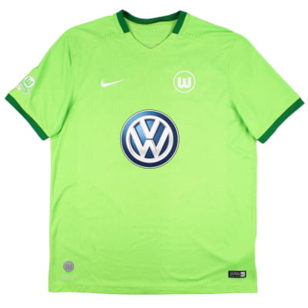 Wolfsburg 2016-17 Home Shirt (Wolfsburg #97) (L) (Excellent)_1