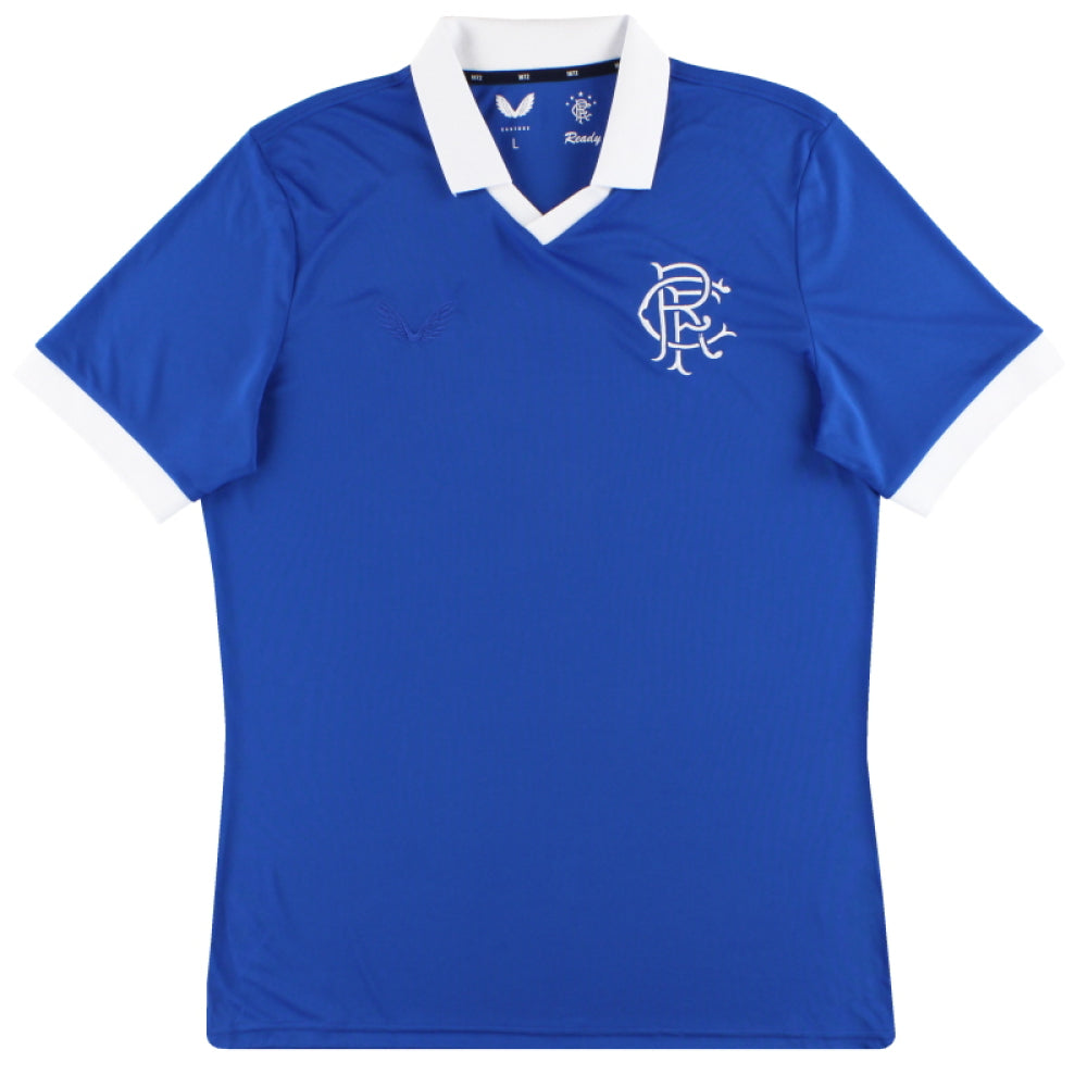 Rangers 2020-21 Special Edition Retro Shirt (4XL) (Very Good)_0
