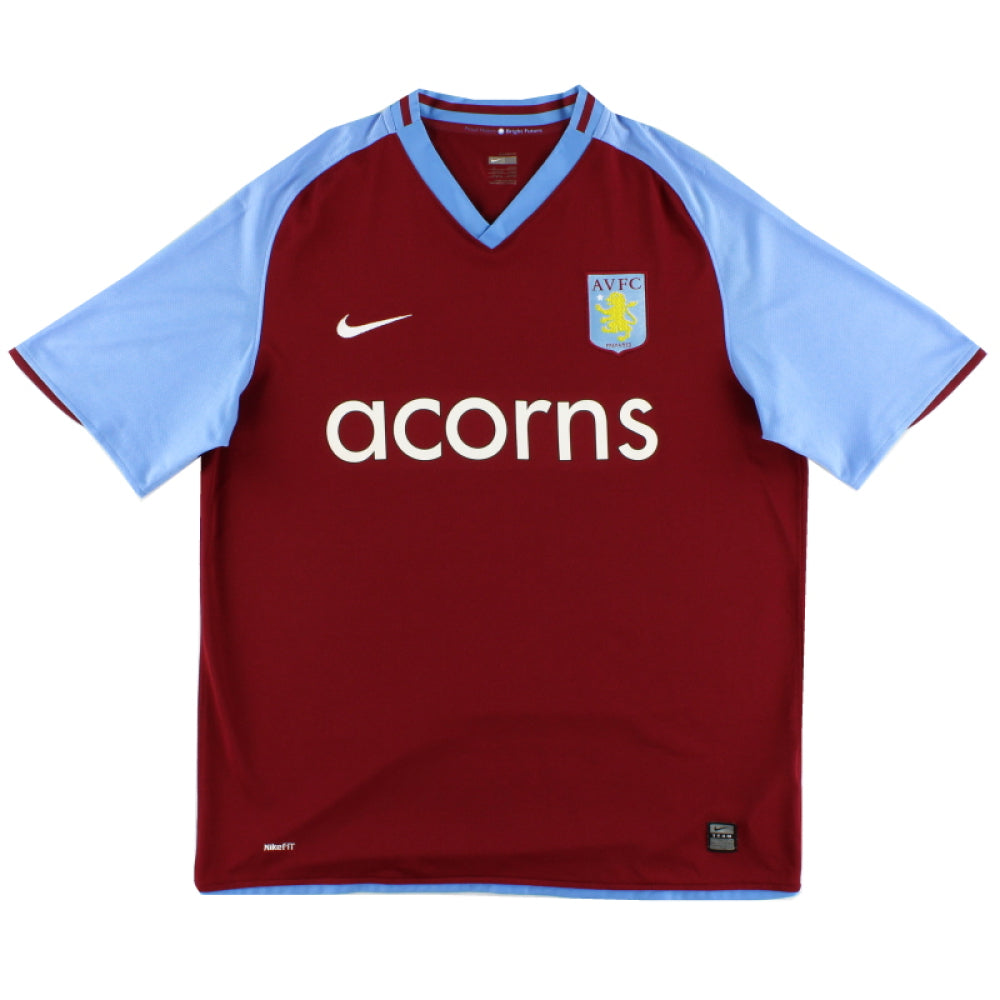 Aston Villa 2008-09 Home Shirt (M) (Mint)_0