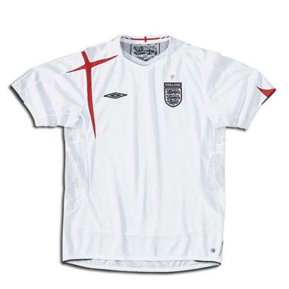 2005-07 England Umbro Home Football Shirt (L) (Excellent)_0