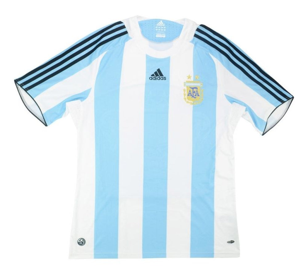 Argentina 2008-09 Home Shirt (L) (Good)
